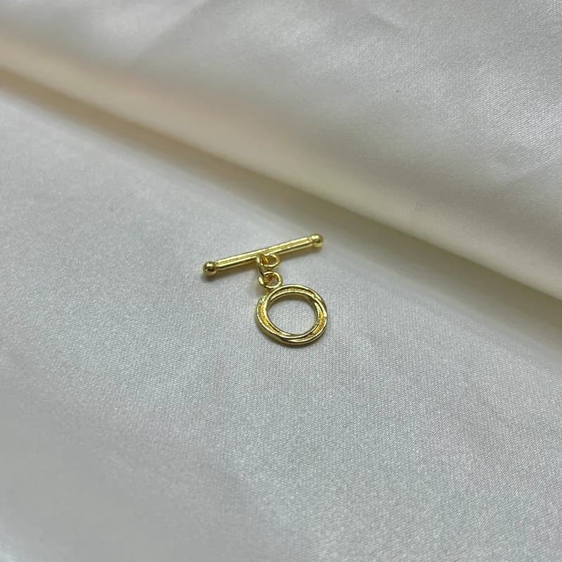 Férmoir motif plaque Or - 1