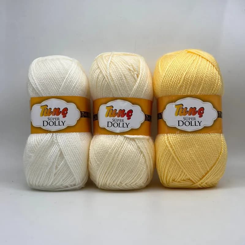 Laine Tunç Süper Dolly l 21couleur l 100g l 225mtr  - 1