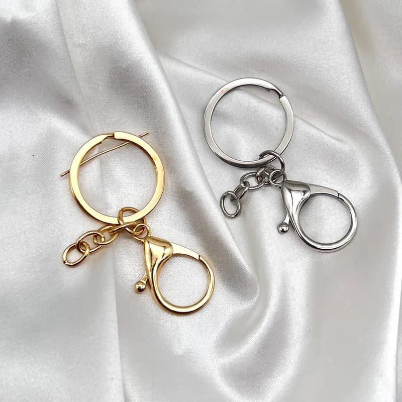 Anneaux porte-clé avec fermoir 3cm - 1